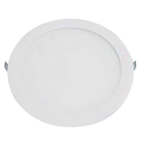 LUMINÁRIA PAINEL LED EMBUTIR REDONDO BRANCO